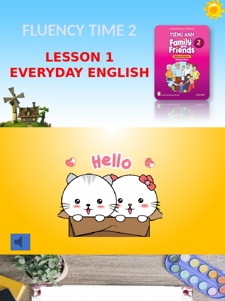 Fluency Time 2 - Lesson 1 | PDF