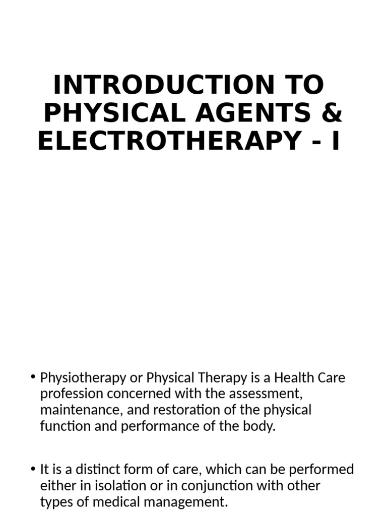 The Currents in Electrotherapy | PDF | Electric Current | Alternating ...