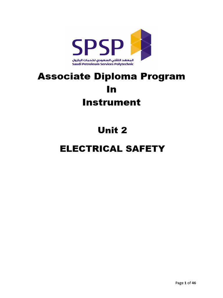Electrical Safety in Construction Training | PDF | Occupational Safety ...