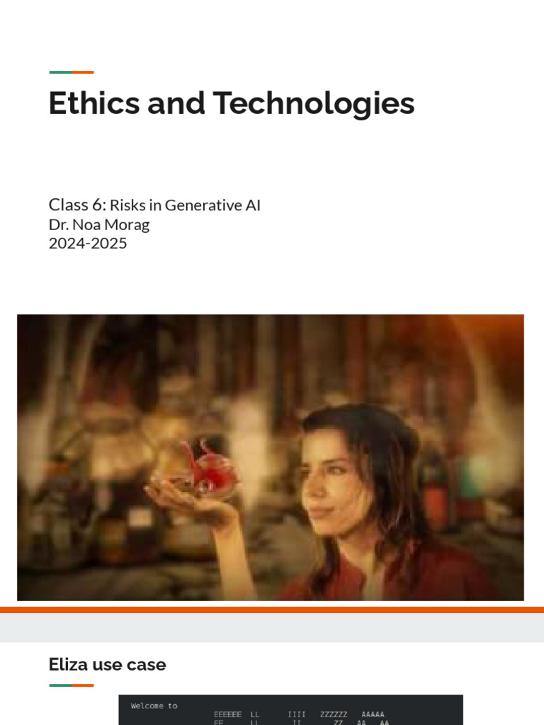 Generative AI Risks and Ethics | PDF | Artificial Intelligence ...