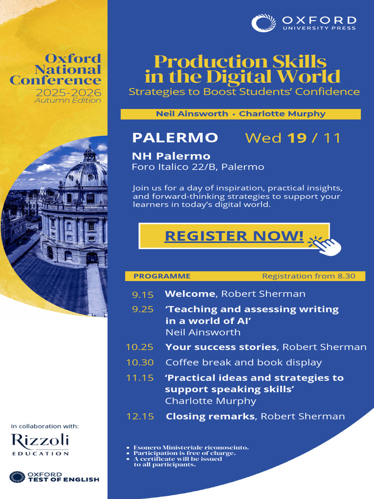 ONC25 Palermo Registration Card | PDF