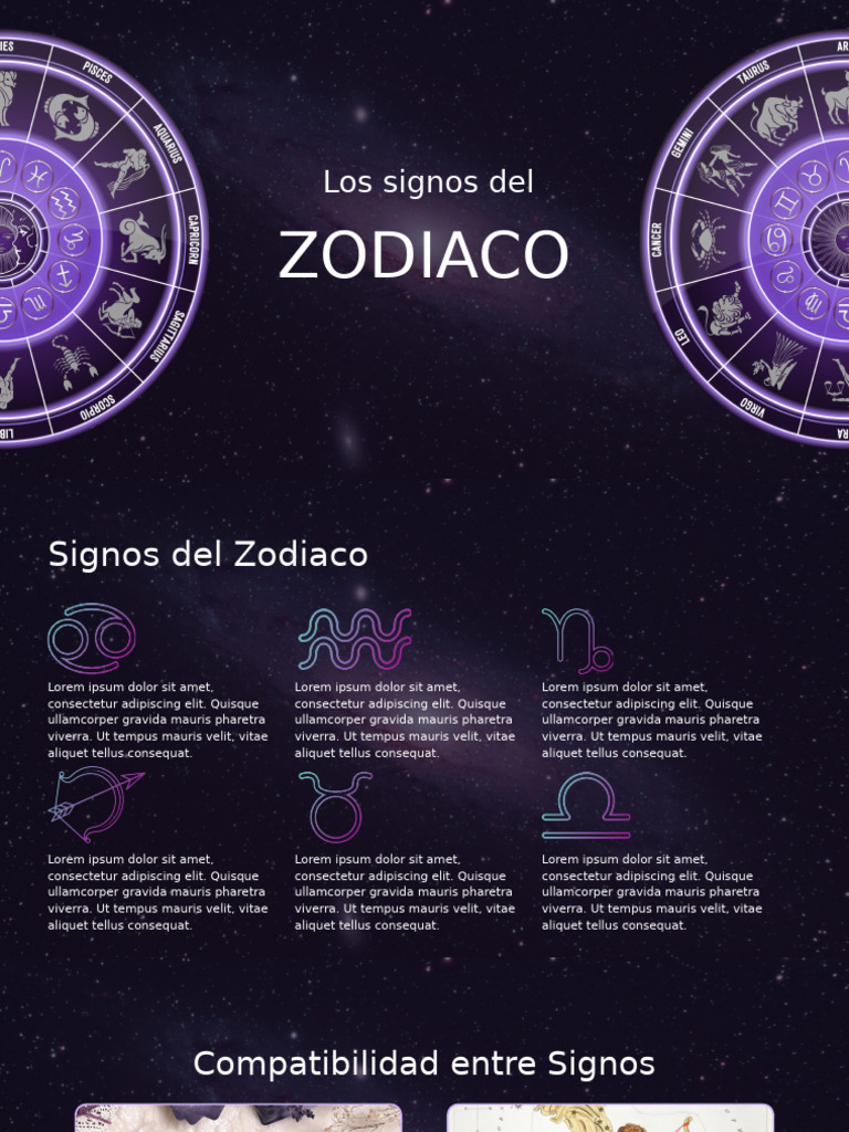 Signos del Zodiaco y Compatibilidad | PDF