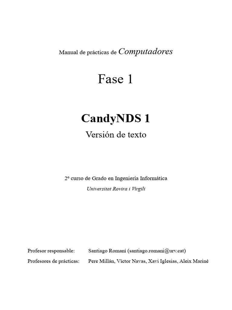 Manual Practica 1 2425 | PDF | Programa de computadora | Programación