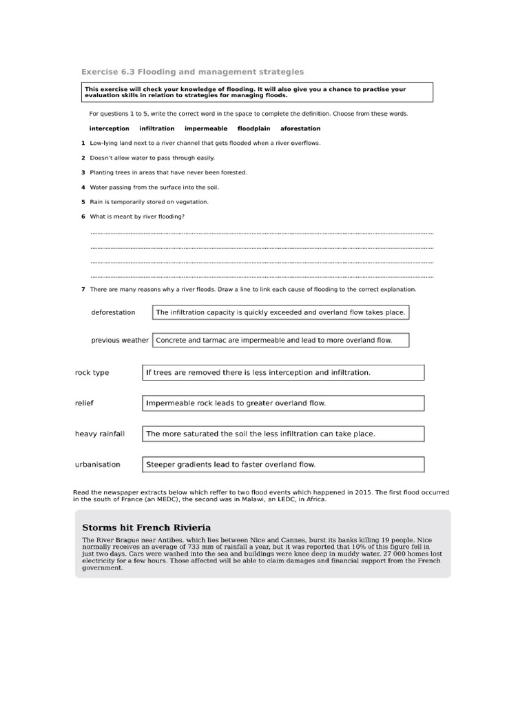 Unit 6.3 Activities | PDF