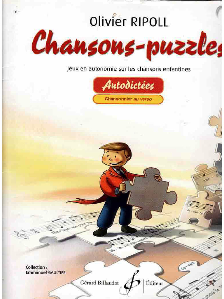CHANSONS PUZZLES Auto Dictée | PDF