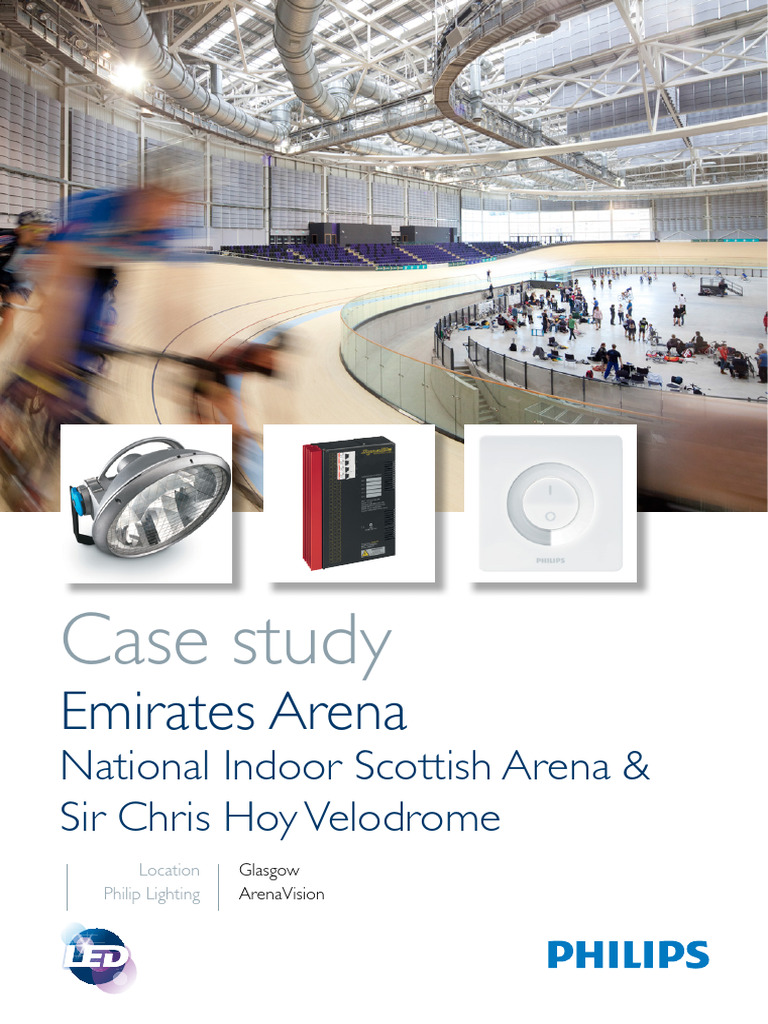 Emirates Arena Lighting Case Study | PDF
