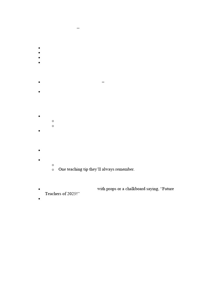 Final Lesson Plan for Future Teachers | PDF