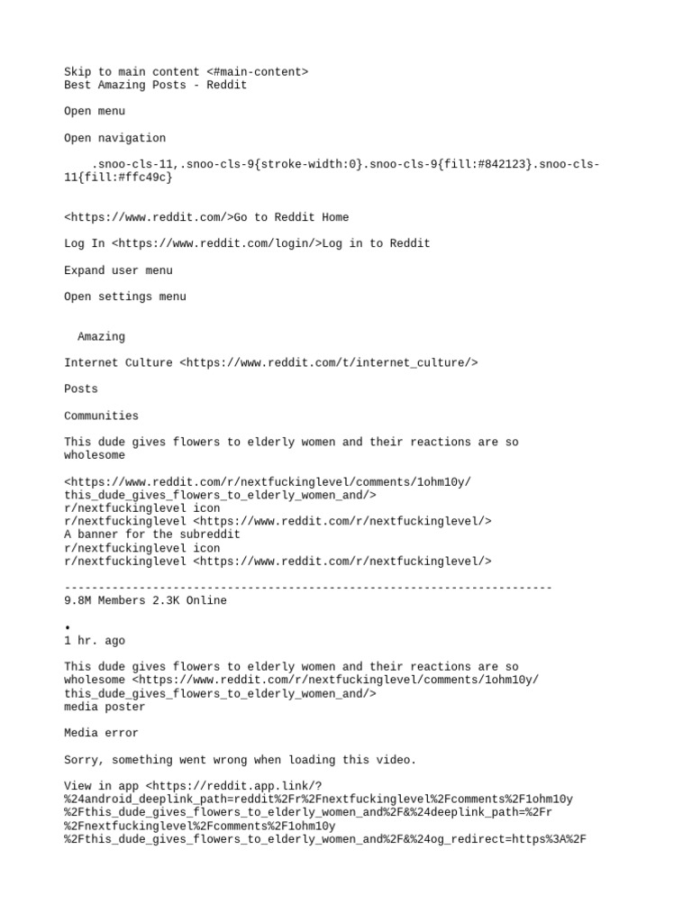 Best Amazing Posts - Reddit | PDF