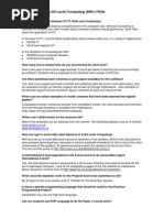 A Level (Including As Level) Computing (9691) Faqs: WWW - Amazon.Co - Uk WWW - Blackwells.Co - Uk