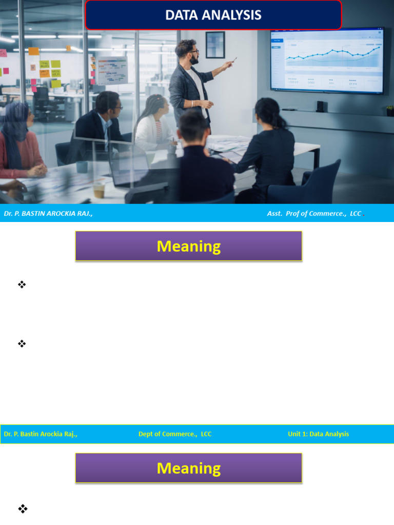 Data Analysis and Decision Making Guide | PDF | Analytics | Data