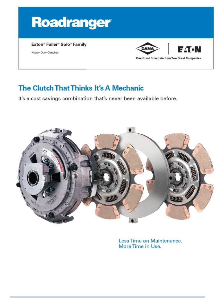 W Eaton Clutch - PDF AUTO | PDF | Clutch | Bearing (Mechanical)