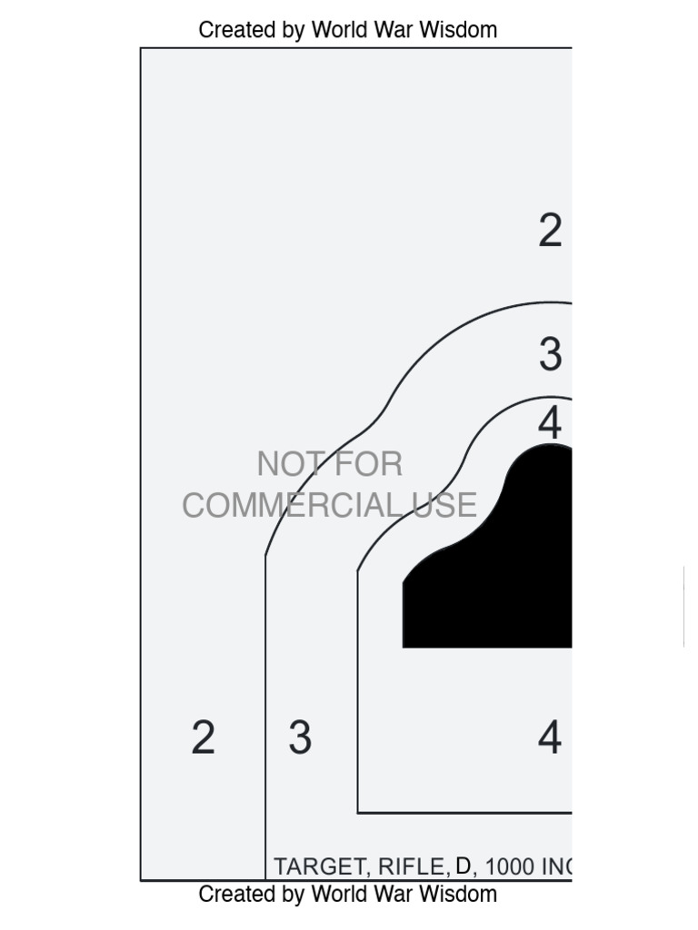 1000 Inch Target D Printable | PDF