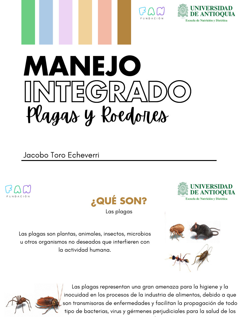 Manejo Integral de Plagas y Roedores | PDF | Plaga (organismo) | Pesticida