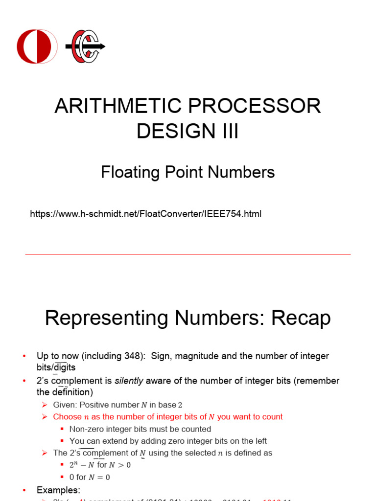 Floating Point Number Representation | PDF | Discrete Mathematics ...