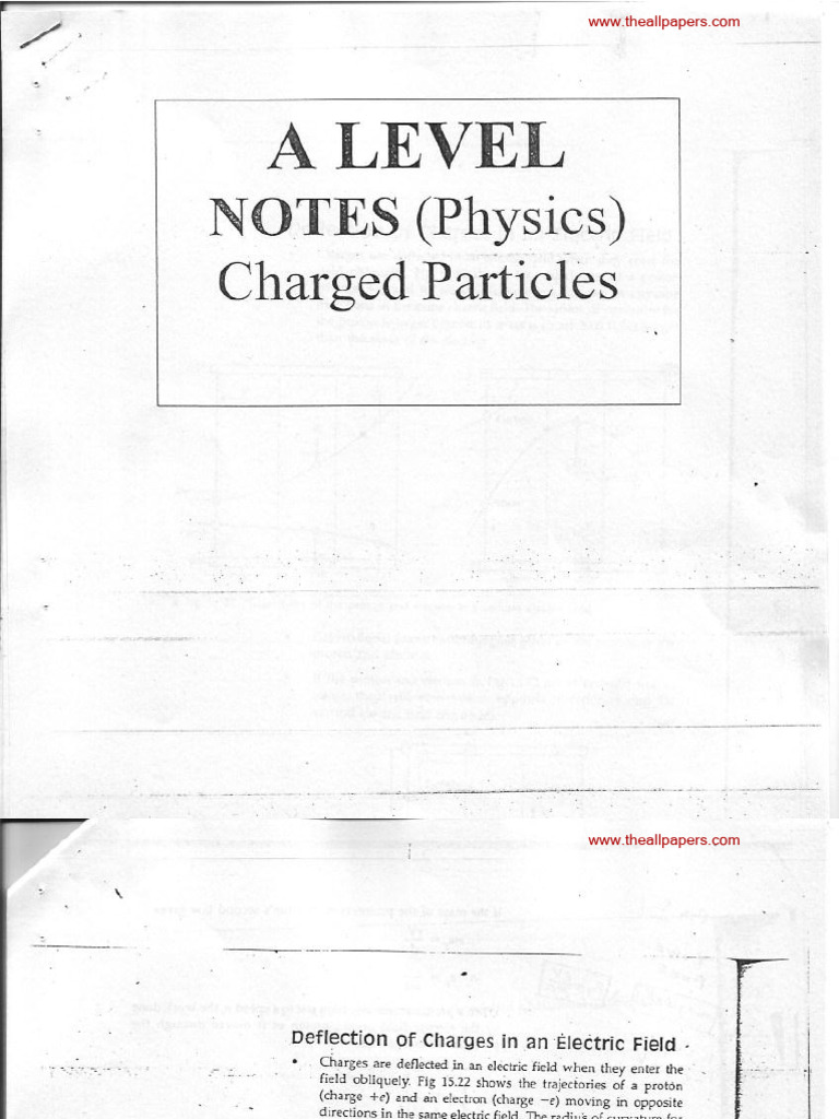 Charged Particles | PDF