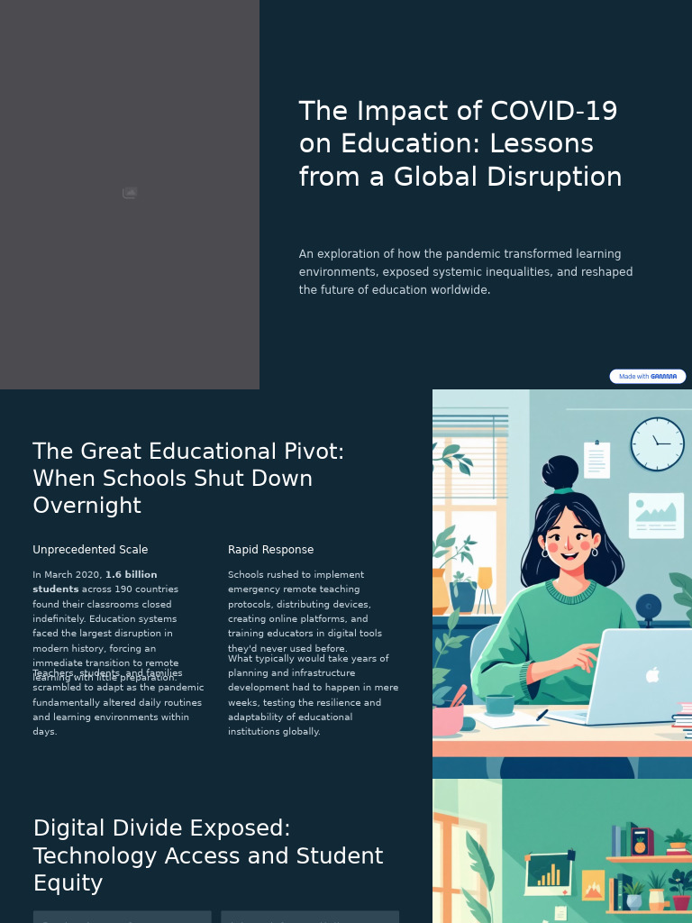 The Impact of COVID 19 On Education Lessons From A Global Disruption ...