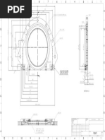 Hinge Detail Engineering Drawing | PDF