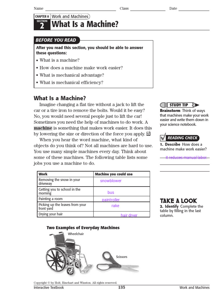 Understanding Machines and Their Efficiency | PDF | Force | Machines