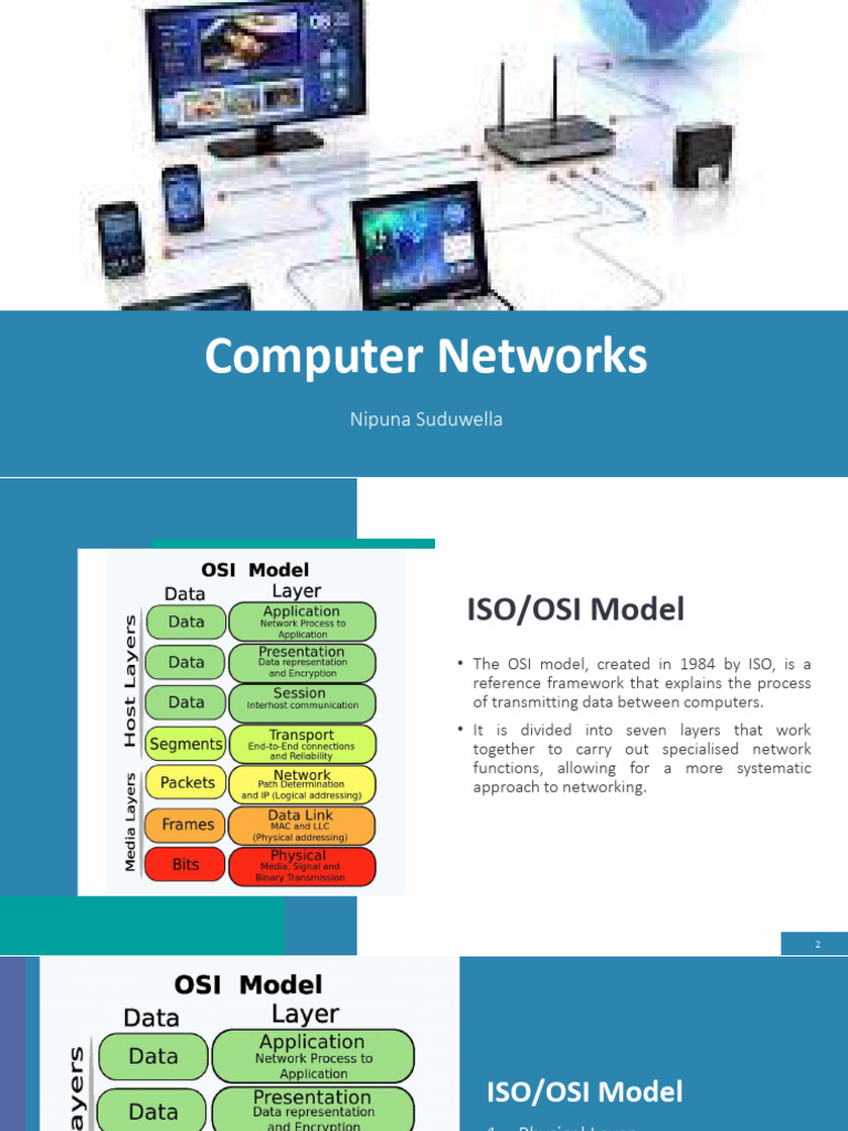 Computer Networks 17-11-2023 | PDF | Computer Network | Osi Model