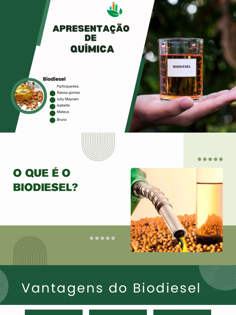 Vantagens e Desvantagens do Biodiesel | PDF