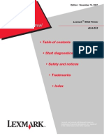 w840 Lexmark (4024) XXX Service Manual