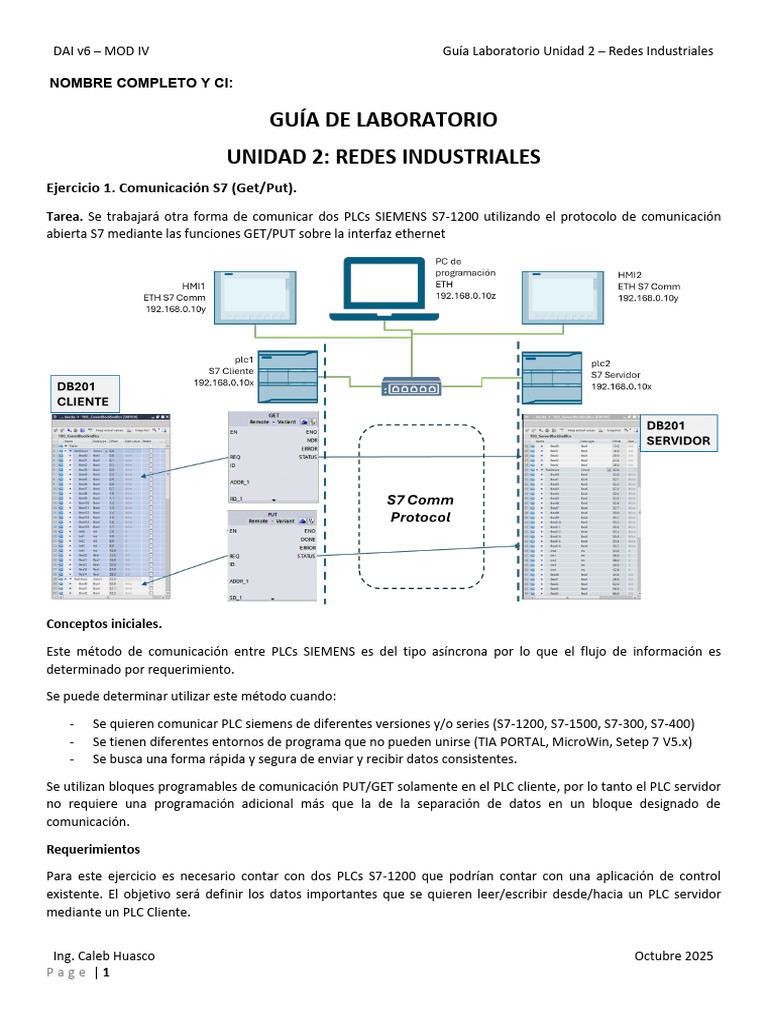 Mod4 Unid2 GuiaLab Oct25 | PDF | Controlador lógico programable ...