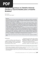Artigo SST Trabalho Informal Lido