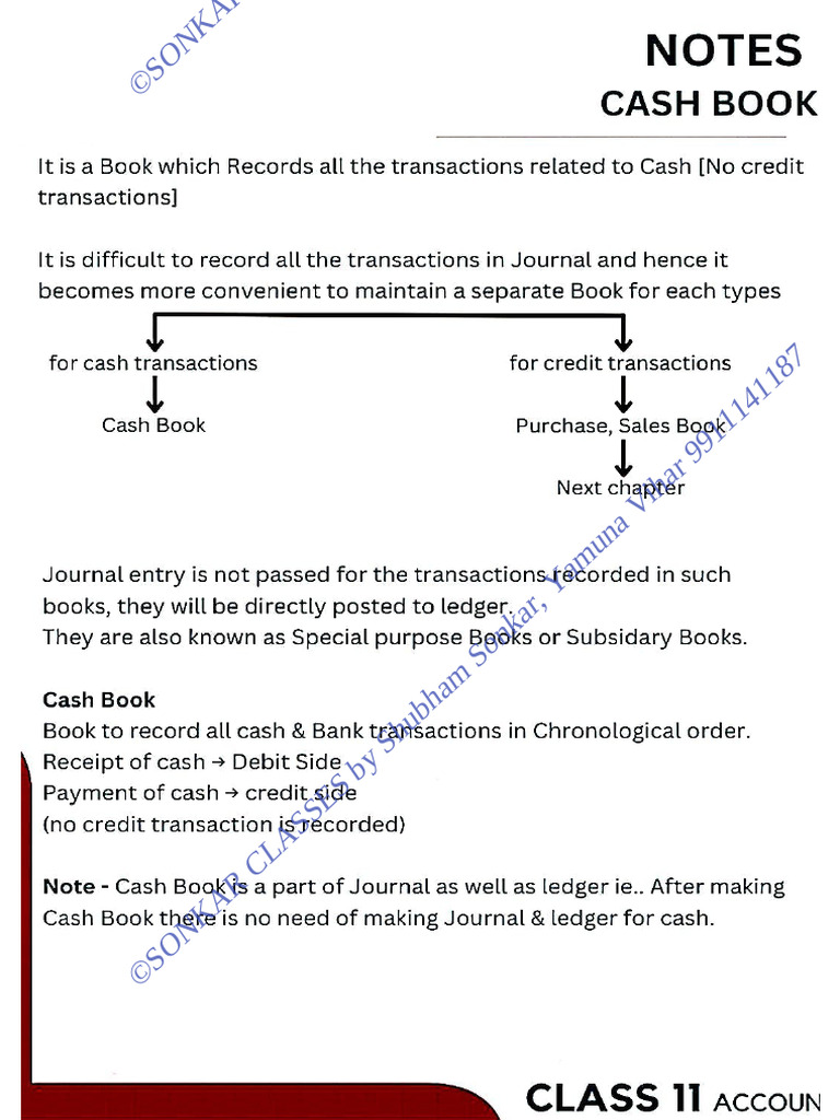 Comprehensive Guide to Cash Book Management | PDF | Debits And Credits ...
