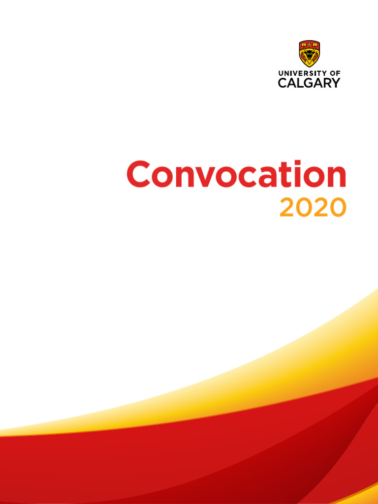 2020 Fall Convocation Program | PDF | Academic Degree | Postgraduate ...