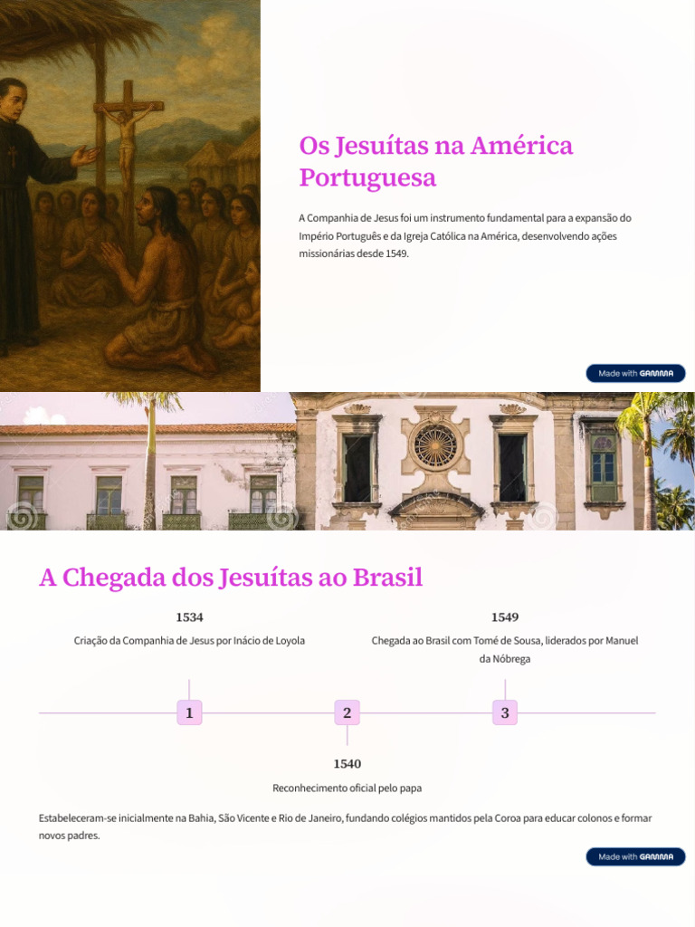 Jesuítas e Pecuária na América Portuguesa | PDF | Missão cristã