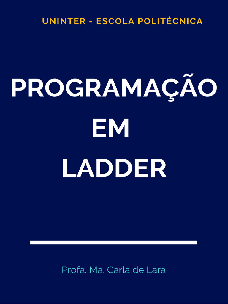 Programação em Ladder para CLPs | PDF | Controlador lógico programável ...