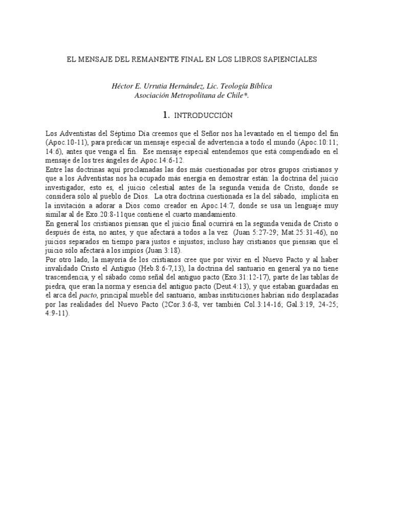 LIBROS_SAPIENCIALES Libro de proverbios Eclesiastés