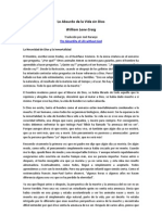 La vida sin Dios y la inmortalidad carece de significado y valor