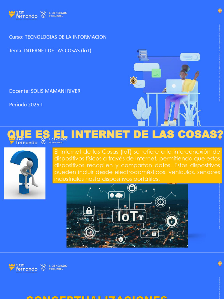 Clases Remotas sobre Internet de las Cosas | PDF | Internet de las ...