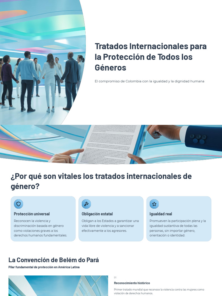 Genero Tratados y Convenios | PDF | Igualdad de género | Estudios de género