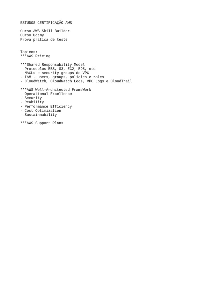 AWS Essentials Course Overview | PDF