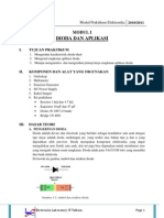 Modul 1 - Dioda Dan Aplikasi