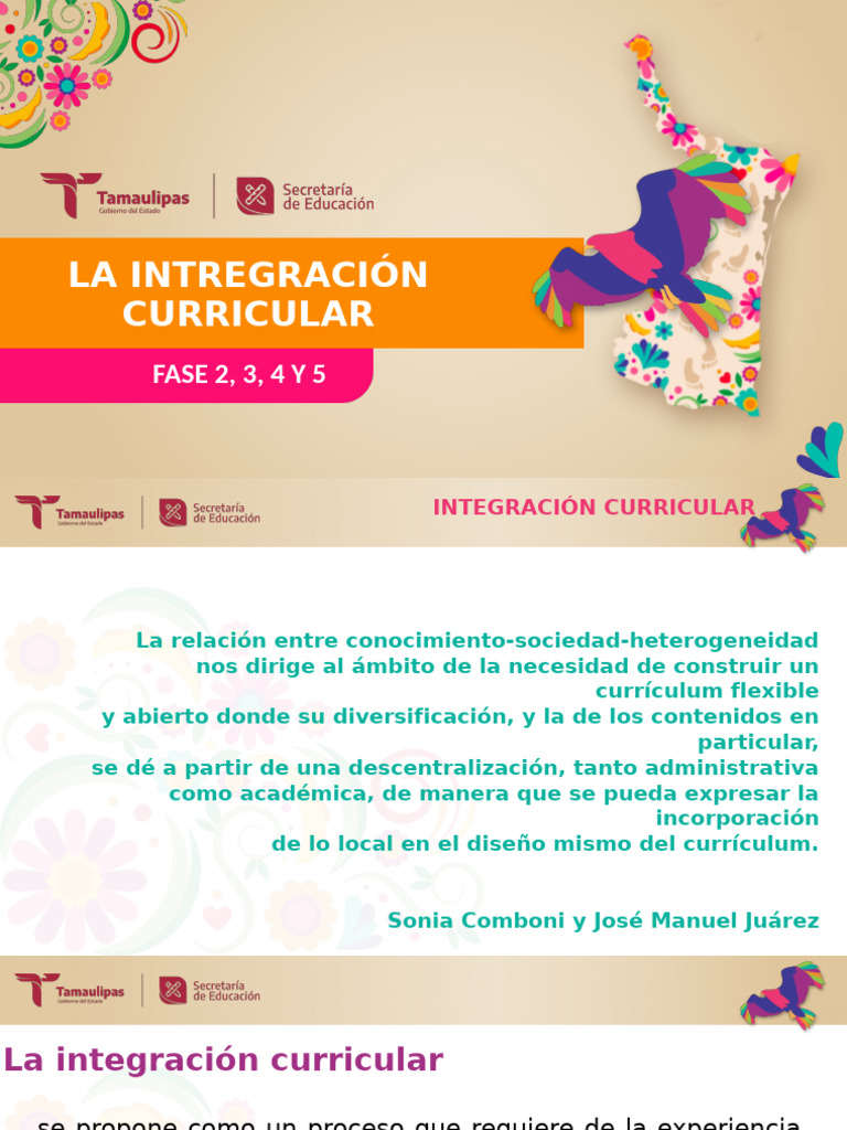 Integración Curricular en la NEM | PDF | Plan de estudios | Enseñando