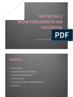 Monitoramento e Metricas No Facebook
