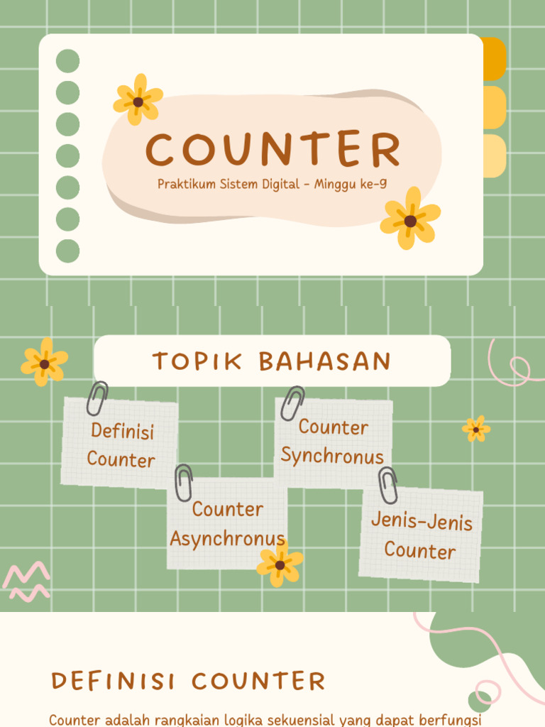 Jenis-Jenis Counter dalam Sistem Digital | PDF
