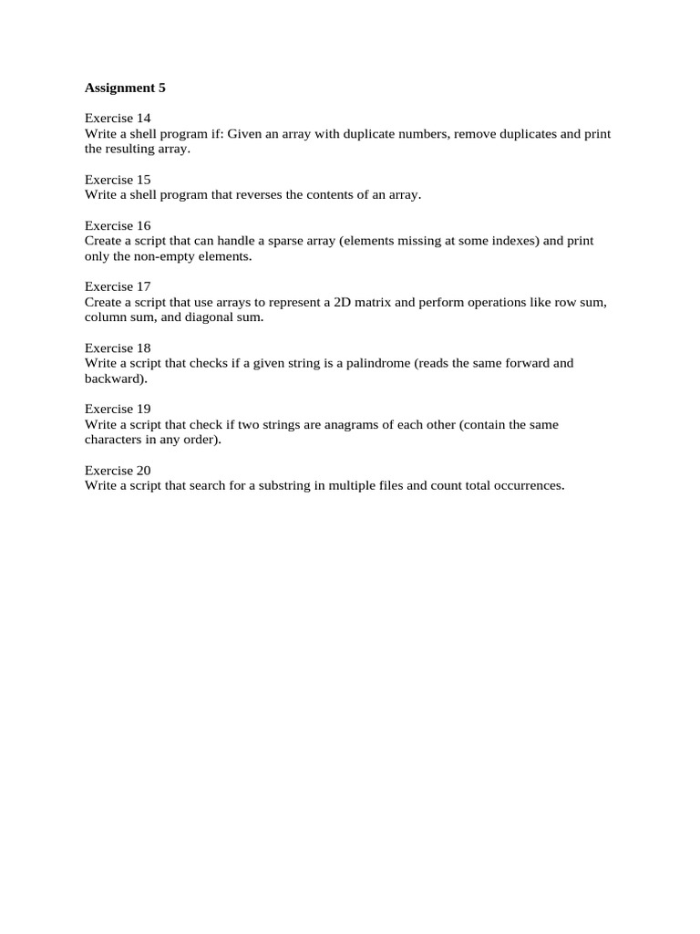 Assignement 4 | PDF