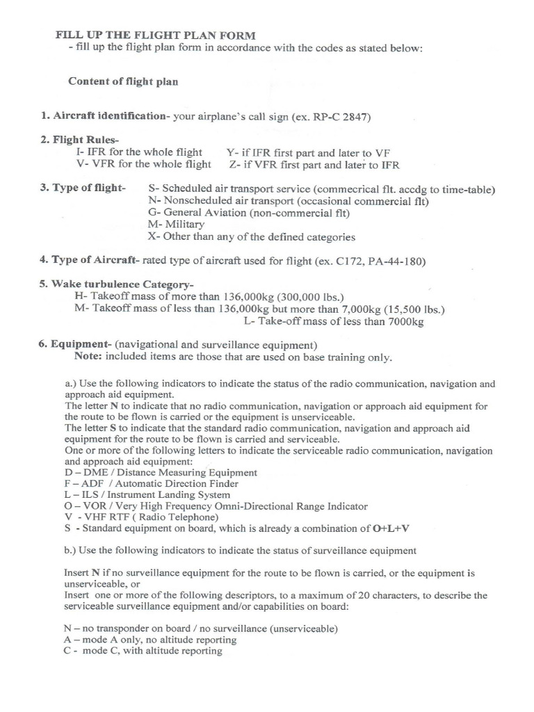 Flight Plan Legends | PDF