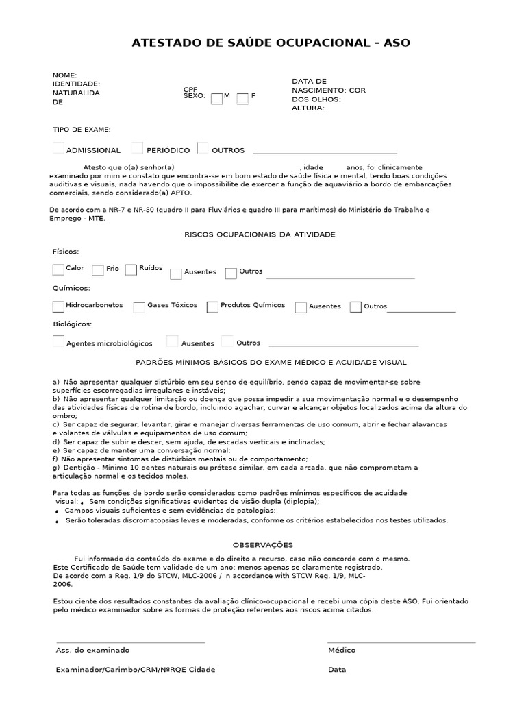 Aso Editavel | PDF