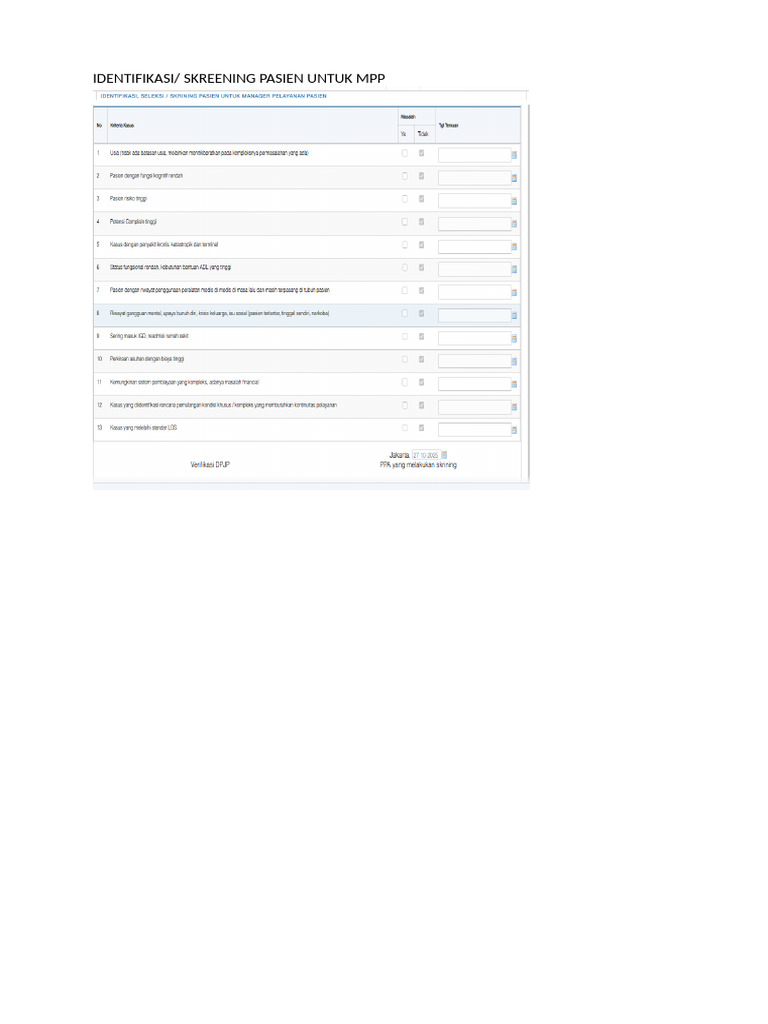 Lembar MPP | PDF