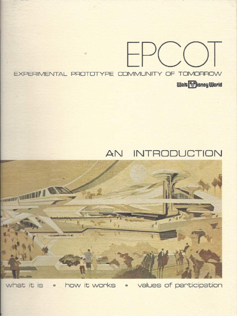 1976 Epcot Intro | PDF | Prototype