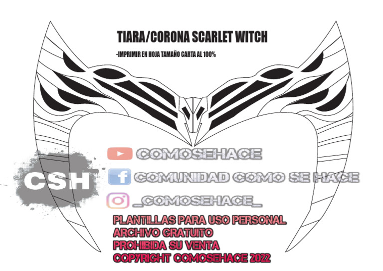Tiara Scarlet Wicth GRATIS | PDF