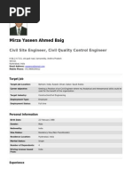 Download CV Civil Engineer by Yaseen Ahmed SN93934788 doc pdf