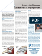 Rotator Cuff Disease and Shoulder Impingement