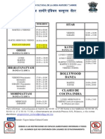 Horarios New Format