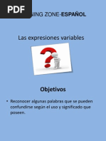 Download Las Expresiones Variables by Learning Zone SN93935457 doc pdf